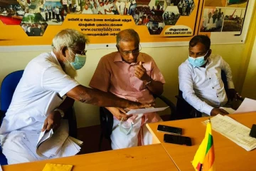 மயிலிட்டி மீள்குடியேற்ற அமைப்பு பிரதிநிதிதிகளுடன் சுமந்திரன் சந்திப்பு