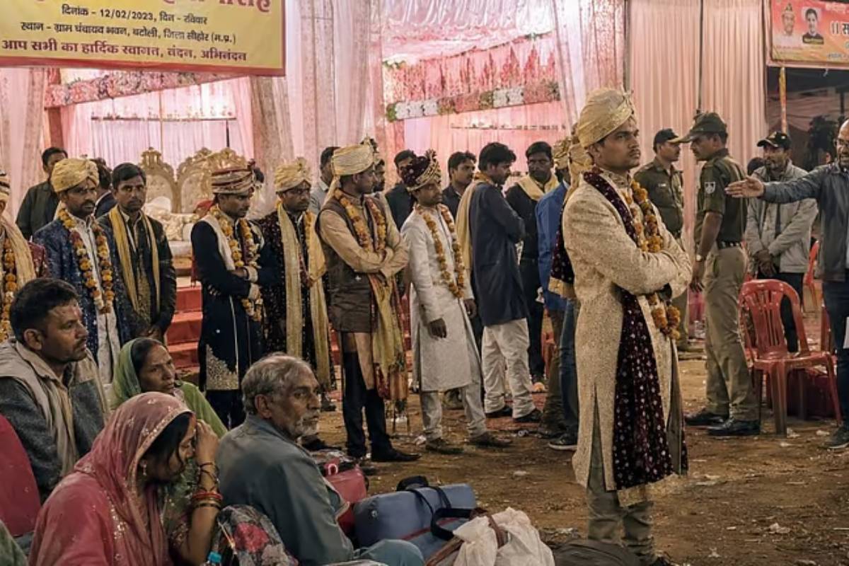 மெகா திருமண மோசடி - மணப்பெண் வராமல் ஏமாந்த 42 மணமகன்கள் | 42 Grooms Dupped In Mass Marriage Scam மெகா திருமண மோசடி - மணப்பெண் வராமல் ஏமாந்த 42 மணமகன்கள் | 42 Grooms Dupped In Mass Marriage Scam