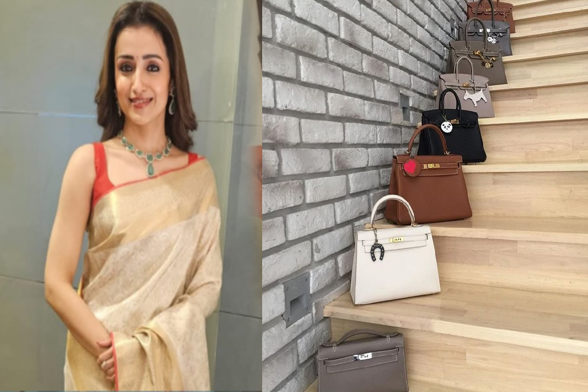 த்ரிஷாவின் இந்த கைப்பை 1 கோடி அல்ல 2 கோடி அல்ல: என்ன விலை தெரியுமா? | Actress Trisha Costly Handbag How Much Does It த்ரிஷாவின் இந்த கைப்பை 1 கோடி அல்ல 2 கோடி அல்ல: என்ன விலை தெரியுமா? | Actress Trisha Costly Handbag How Much Does It
