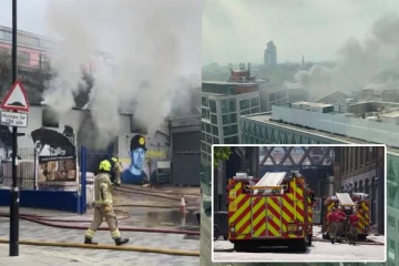 மத்திய லண்டன் ரயில்வேயில் பயங்கர தீவிபத்து...தீயணைப்பு துறை முக்கிய அறிவிப்பு!