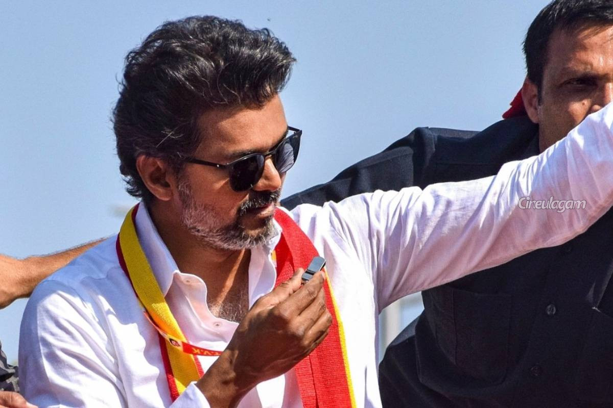 விஜய் CM ஆவதை எப்போதோ கணித்த நடிகை பூஜா ஹெக்டே... படப்பிடிப்பு தள வீடியோ | Pooja Hedge Shares Jananayagan Shooting Spot Video