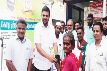 தமிழ்நாட்டின் நெல்லையில் நடைபெற்ற எஸ்டிபிஐ கட்சியின் 15ஆண்டு நிறைவு விழா