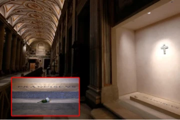 போப் பிரான்சிஸ் நல்லடக்கம் செய்யப்பட்ட கல்லறை வெளிப்படுத்தப்பட்டுள்ளது