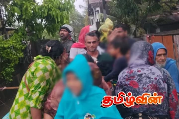 கொழும்பின் சில பகுதியில் இருந்து வெளியேறும் மக்கள்.. மீட்பு பணியில் படையினர் தீவிரம்