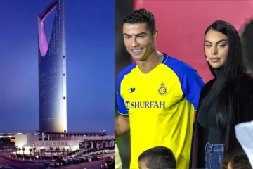 ஒரு இரவுக்கு ரூ.14 லட்சம்! ரொனால்டோவும் ஜார்ஜினாவும் தங்கும் ஆடம்பர சவுதி அரேபிய ஹோட்டல் அறை