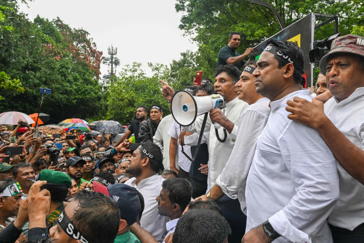 இந்த அரசை வீழ்த்தக்கூடிய ஒரே சக்தி சஜித் கூட்டணியே! பொல்துவ பேரணி மூலம் நிரூபிக்கப்பட்டுள்ளது என்று மரிக்கார் முழக்கம் | Sajith Alliance Is Only Force Toppling Government இந்த அரசை வீழ்த்தக்கூடிய ஒரே சக்தி சஜித் கூட்டணியே! பொல்துவ பேரணி மூலம் நிரூபிக்கப்பட்டுள்ளது என்று மரிக்கார் முழக்கம் | Sajith Alliance Is Only Force Toppling Government