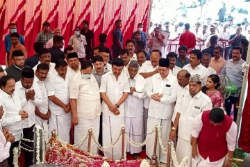 காயிதே மில்லத் பிறந்தநாள் - முதலமைச்சர் ஸ்டாலின் மரியாதை