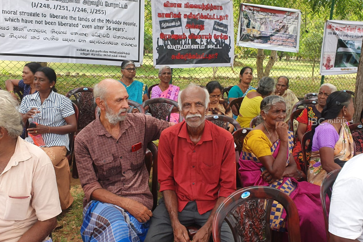 வலி. வடக்கு காணி விடுவிப்பு கோரி யாழில் தொடர் போராட்டம்! | Protests In Jaffna Demanding North Land Release வலி. வடக்கு காணி விடுவிப்பு கோரி யாழில் தொடர் போராட்டம்! | Protests In Jaffna Demanding North Land Release