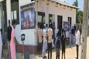மணற்காட்டில் முள்ளிவாய்க்கால் நினைவேந்தலும் கஞ்சி வழங்கல் நிகழ்வும்......!