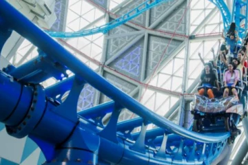 கின்னஸ் உலக சாதனை படைத்த துபாயில் உள்ள ரோலர் கோஸ்டர்!