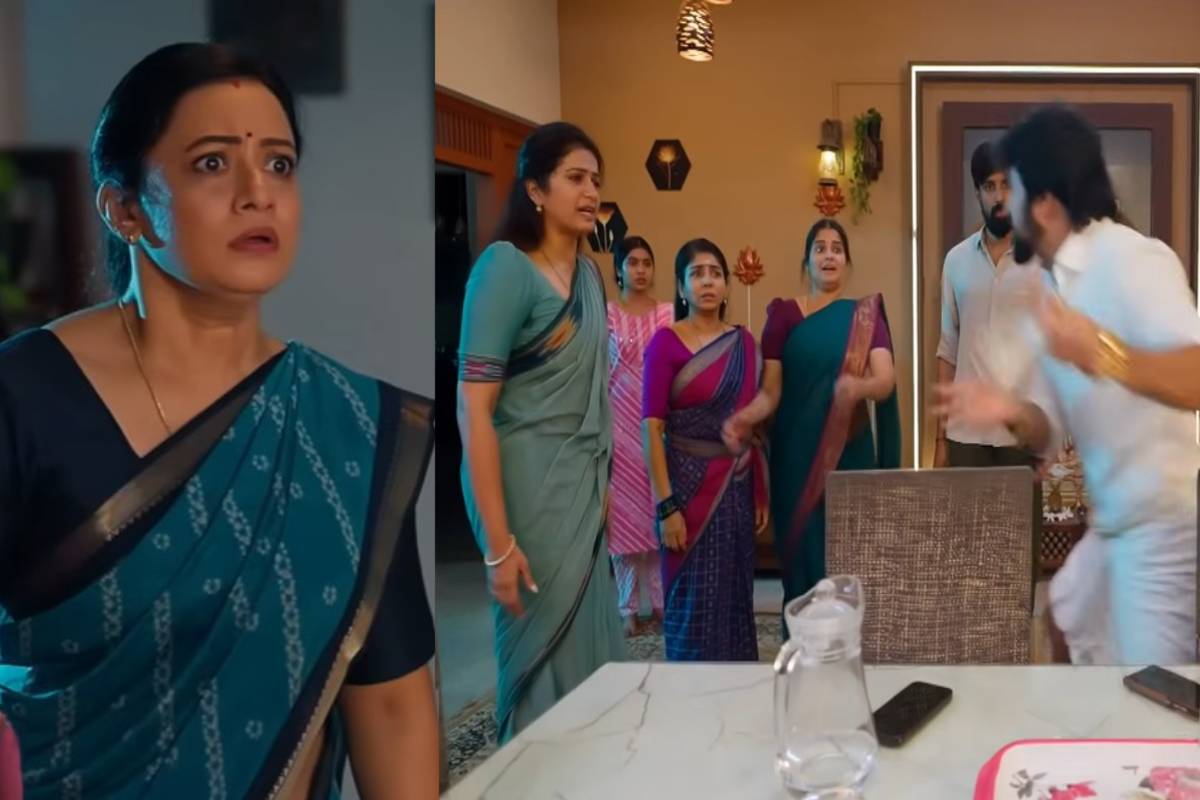 திடீரென ஜனனியை தள்ளி அடிக்க சென்ற கதிர்... பரபரப்பான எதிர்நீச்சல் தொடர்கிறது சீரியல் புரொமோ | Ethirneechal Thodargiradhu Serial Promo 21 Apr