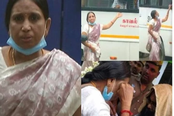 விடுதலையாகியும் விடாத சோகம்! பிரியும் கணவர் முருகன்.. கண்ணீரோடு வேன் பின் ஓடிய நளினி