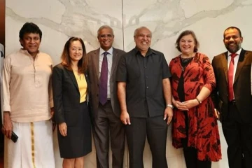 அமெரிக்க முக்கிய பிரதிநிதியை சந்தித்த சுமந்திரன் - சித்தார்த்தன் உட்பட பலர்