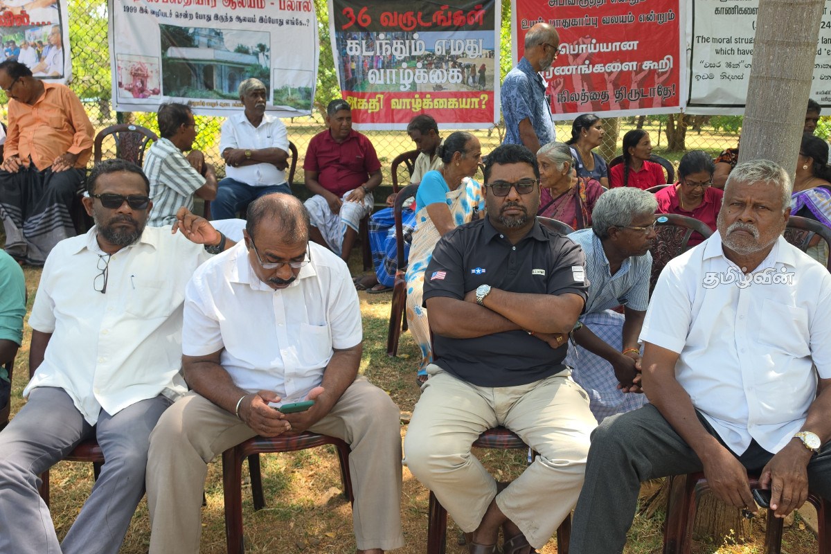உயர் பாதுகாப்பு வலயமாக உள்ள காணிகளை விடுவிக்க கோரி மக்கள் போராட்டம் | People S Protest Demand Release Of Lands
