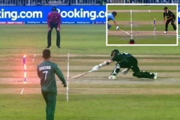 வில்லியம்சனை நச்சென்று ரன் அவுட் ஆக்கிய பாகிஸ்தான் வீரர்! வைரலாகும் டோனியின் புகைப்படம்
