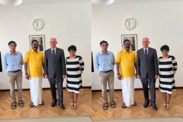 ஜேர்மன் தூதுவரை சந்தித்த சிறீதரன்..!