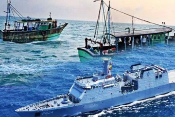 போதைப்பொருளுடன் இலங்கை கடற்பரப்பில் இழுவை படகு பறிமுதல்