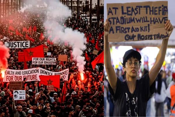 மருத்துவமனையை விட உலகக்கோப்பை முக்கியமா? - மெராக்கோ GenZ போராட்டத்தில் 3 பேர் உயிரிழப்பு | Morocco Gen Z Protest 3 Dies In Police Fire