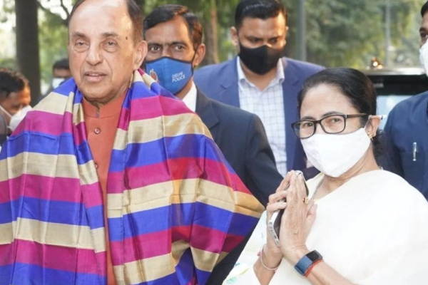 பாஜகவிலிருந்து விலகுகிறாரா சுப்பிரமணியன் சுவாமி? மம்தாவை புகழ்ந்து டுவிட் - தமிழ்நாடு