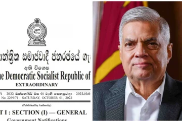 ரணில் எடுத்த அதிரடி முடிவு - வெளியானது புதிய வர்த்தமானி