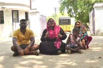 இலங்கை அகதிகள் மறுவாழ்வு முகாமில் தர்ணா போராட்டத்தில் ஈடுபட்ட பெண் முன்வைத்த கோரிக்கை (Photos)