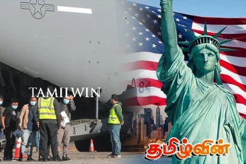 அமெரிக்காவிற்குள் எல்லையைக் கடக்க முயன்ற 4 இலங்கையர்கள் நாடு கடத்தல்