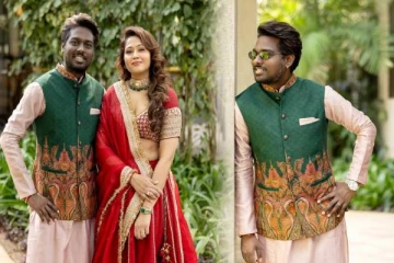 காதல் மனைவியுடன் புதிய தோற்றத்தில் இயக்குநர் அட்லீ... எப்படி இருக்காருன்னு பாருங்க