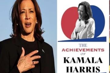’கமலா ஹாரிஸின் சாதனைகள்’ புத்தகத்தை வாங்கியவர்களுக்கு காத்திருந்த அதிர்ச்சி!