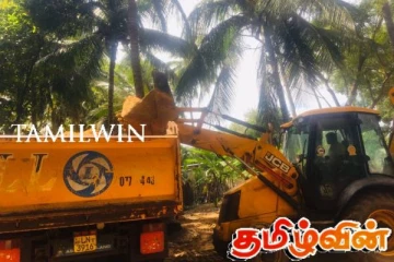 சட்டத்திற்கு முரணான வகையில் களஞ்சியப் படுத்தப்பட்ட மணல் மீட்பு