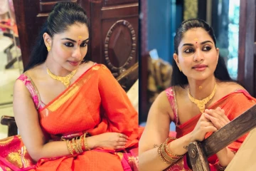 பிக் பாஸ் புகழ் ஷிவானி நாராயணன் சேலையில் அழகிய போட்டோஷூட்