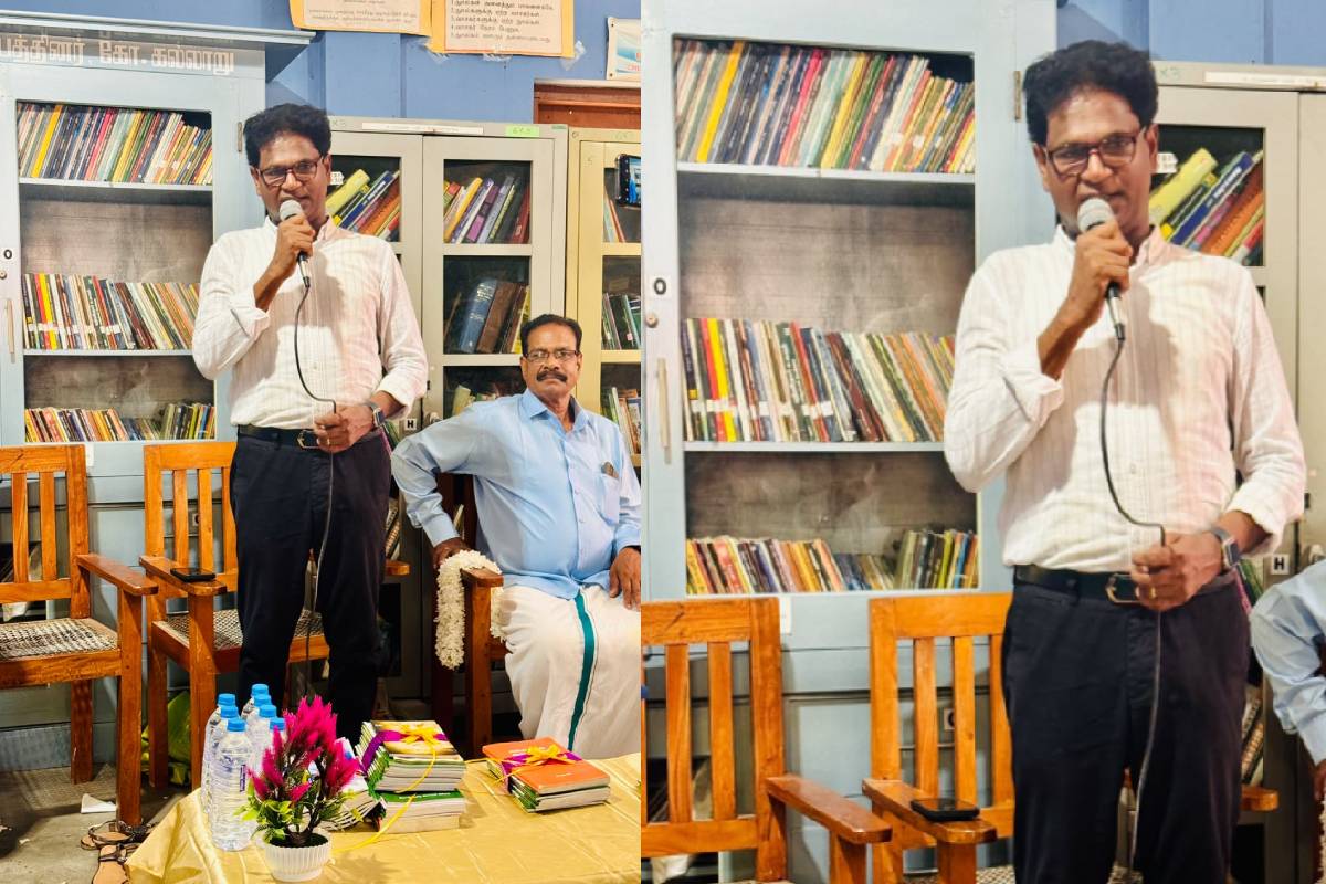 ஒரு கோடி ரூபாய் மதிப்பில் 25,000 நூல்கள்: கிழக்கு நூலகங்களுக்கு கல்லாறு சதீஷின் அன்பளிப்பு! | 25 000 Books Kallaru Satheesh S Gift To Libraries ஒரு கோடி ரூபாய் மதிப்பில் 25,000 நூல்கள்: கிழக்கு நூலகங்களுக்கு கல்லாறு சதீஷின் அன்பளிப்பு! | 25 000 Books Kallaru Satheesh S Gift To Libraries