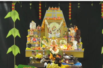 ஐ.பி.சி தமிழின் யாழ் கலையகத்தில் சிறப்புற இடம்பெற்ற நவராத்திரி பூஜை(படங்கள்)