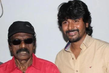 நடிகர் கவுண்டமணியை நேரில் சந்தித்த நடிகர் சிவகார்த்திகேயன்.. வெளியான புகைப்படம்..