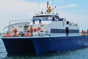 நாகப்பட்டினத்தில் இருந்து காங்கேசன்துறையை வந்தடைந்த பயணிகள் கப்பல் (Video)