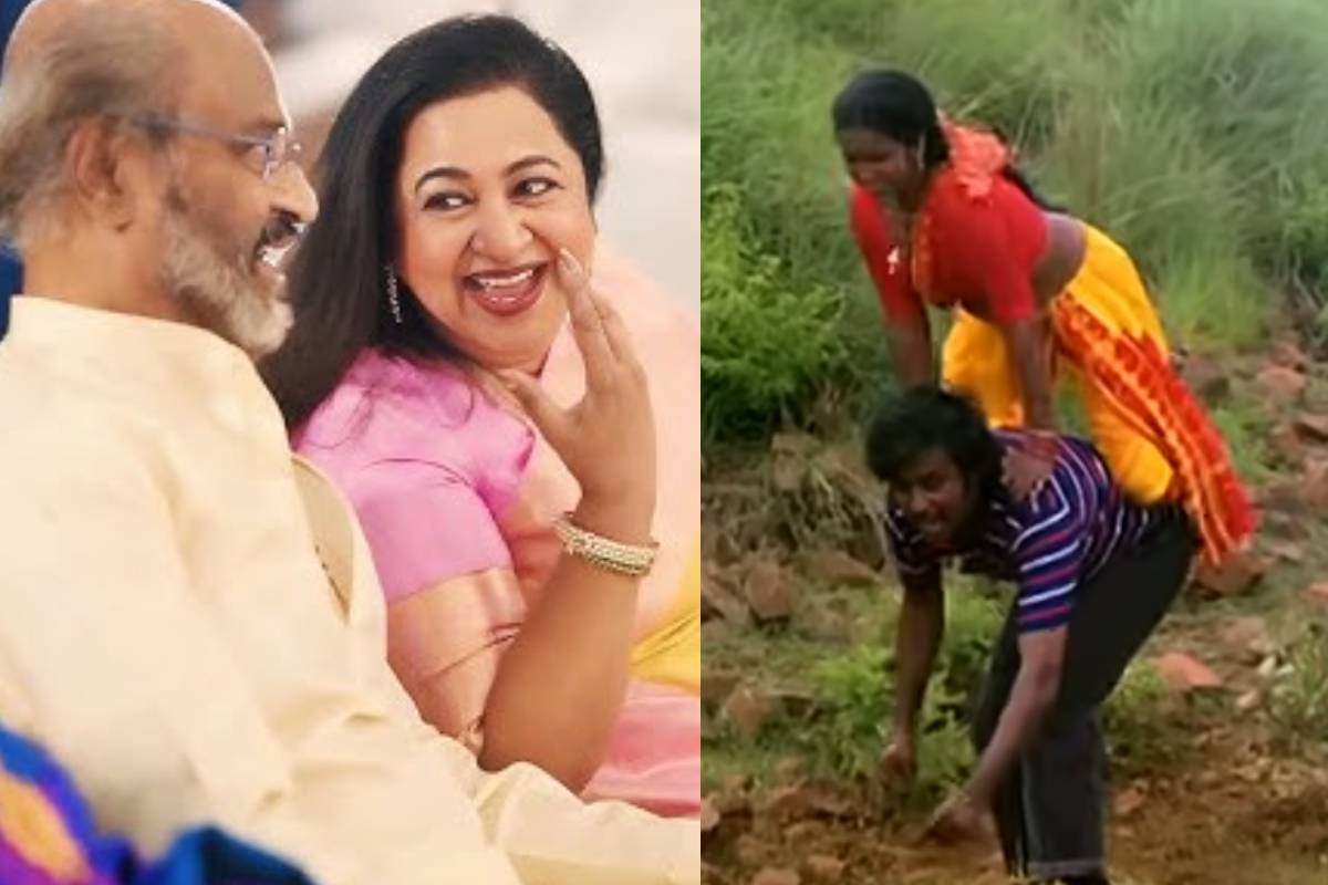 ரஜினி முதுகில் ஏறிய ராதிகா..லொக்கேஷன் ஸ்பாட்டில் நடந்த கூத்து!! பிரபல நடிகை... | Viral Story Reveals Superstar S Humble Saroja Open