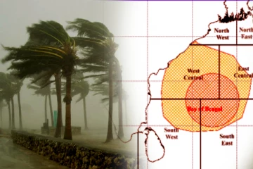 மத்திய வங்காள விரிகுடா கடற்பரப்பிற்கு மேல் குறைந்த அழுத்தப் பிரதேசம் விருத்தியடையும் சாத்தியம்