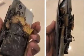 பிரபல நிறுவனத்தின் ஸ்மார்ட்போன் தீப்பற்றி எரிந்த வீடியோ வைரல்! இப்படி செய்யாதீங்க உஷார்