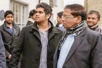 மகனுக்காக திடீரென மக்கள் கட்சியின் அலுவலகத்திற்கு வந்த மைத்திரிபால