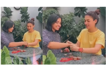 தங்கைக்கு ராக்கி கட்டி ரக்ஷா பந்தன் கொண்டாடிய நயன்தாரா... - வைரலாகும் வீடியோ