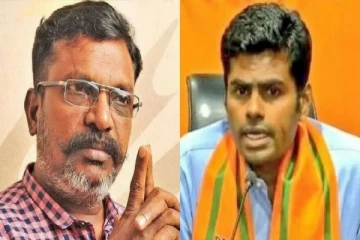 சுட்டுத் தள்ளுங்கள் என சொன்ன அண்ணாமலை மீது வழக்கு பதிவு செய்திருக்க வேண்டும் - கொந்தளித்த திருமாவளவன்