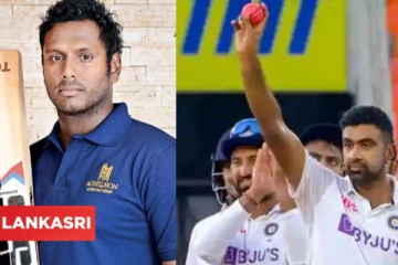 முத்தையா முரளிதரனுக்கு அடுத்த இடத்தை பிடித்து சாதனை படைத்த தமிழக வீரர் அஸ்வின்! மனதார பாராட்டிய இலங்கை வீரர் மேத்யூஸ்