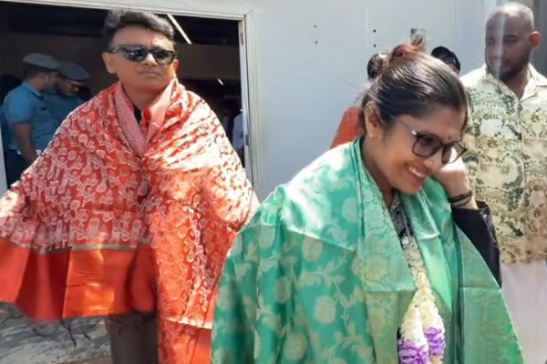 இன்று யாழ் வந்த பிரபல தென்னிந்திய பாடகர்கள் | Famous Playback Singers Arrive In Jaffna