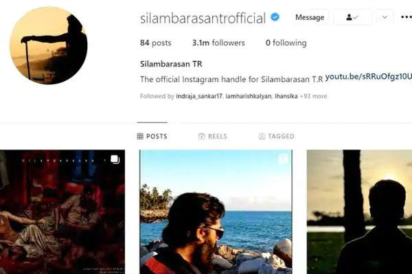 எந்த ஒரு தமிழ் நடிகரும் செய்யாத சாதனையை செய்த சிலம்பரசன்! இன்ப வெள்ளத்தில் ரசிகர்கள் | Actor Simbu Create Record In Instagram