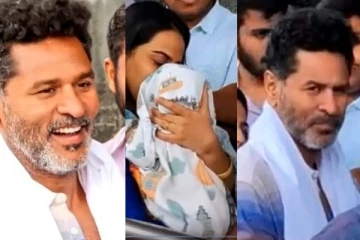 செல்ல மகளுடன் திருப்பதியில் பிரபுதேவா- முதன்முறையாக வெளியான புகைப்படம்