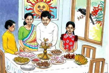 මෙවර සිංහල අවුරුදු නැකැත් සමරන්නේ බලාගෙනයි.. අද සිදුවූ විශේෂ දේ...