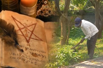 வடக்கு ஆளுநரின் உத்தியோகபூர்வ வாசஸ்தலத்தில் மந்திரிக்கப்பட்ட பொருட்கள் மீட்பு