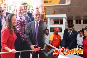 இலங்கையில் கால் பதித்த அமெரிக்காவின் முதல் எரிபொருள் நிலையம்