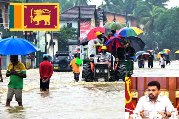 இலங்கையில் டிட்வா புயலால் 153 பேர் உயிரிழப்பு., அவசர நிலை பிரகடனம்  லங்காசிறி நியூஸ்