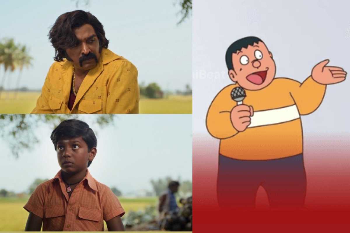டோரேமான் ஜியான் கதையை சுட்டுட்டாங்களா? பத்தா பட கதையை கலாய்க்கும் நெட்டிசன்கள்.. | Netizen Trolled Vijay Sethu Baththa Doraemon Gian