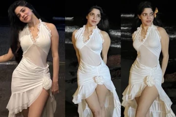 கடற்கரையில் பிறந்த நாள் கொண்டாடிய நடிகை திவ்ய பாரதி.. செம ஹாட் போஸ்